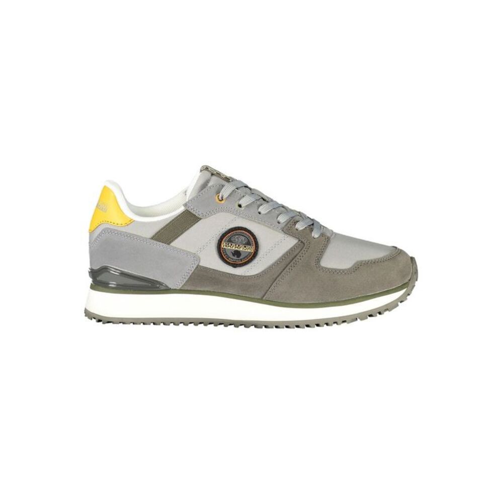 Napapijri Gray Polyester Men's Men's Sneaker